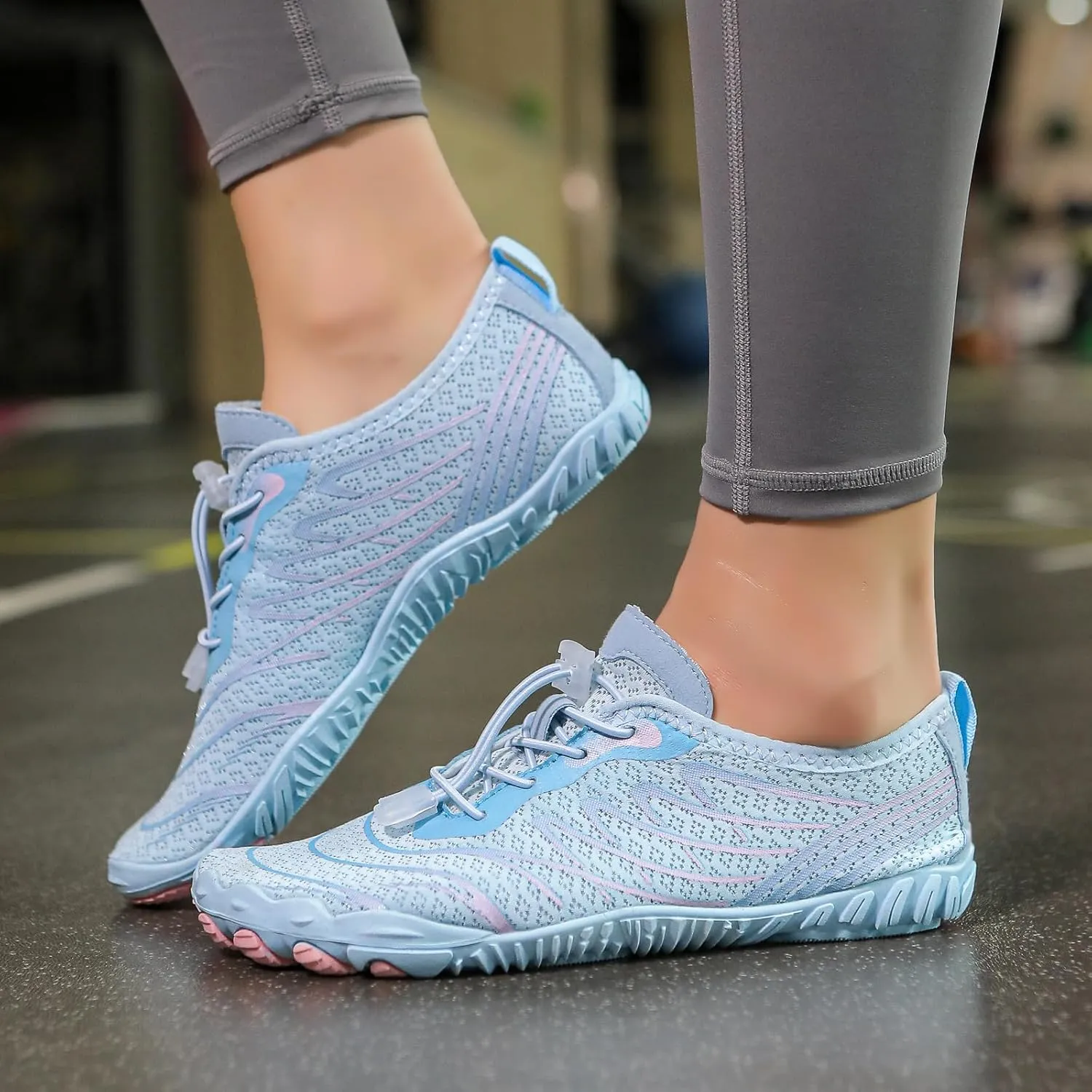 Hike Barefoot Shoes Women Men Pro Footwear Barefoot Shoes Womens Wide Toe Box Healthy & Non-Slip Athletic Hiking Walking Barefoot Shoes Unisex