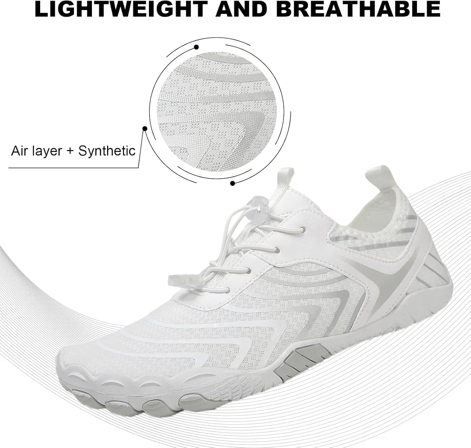 Hike Barefoot Shoes Women Men Pro Footwear Barefoot Shoes Womens Wide Toe Box Healthy & Non-Slip Athletic Hiking Walking Barefoot Shoes Unisex