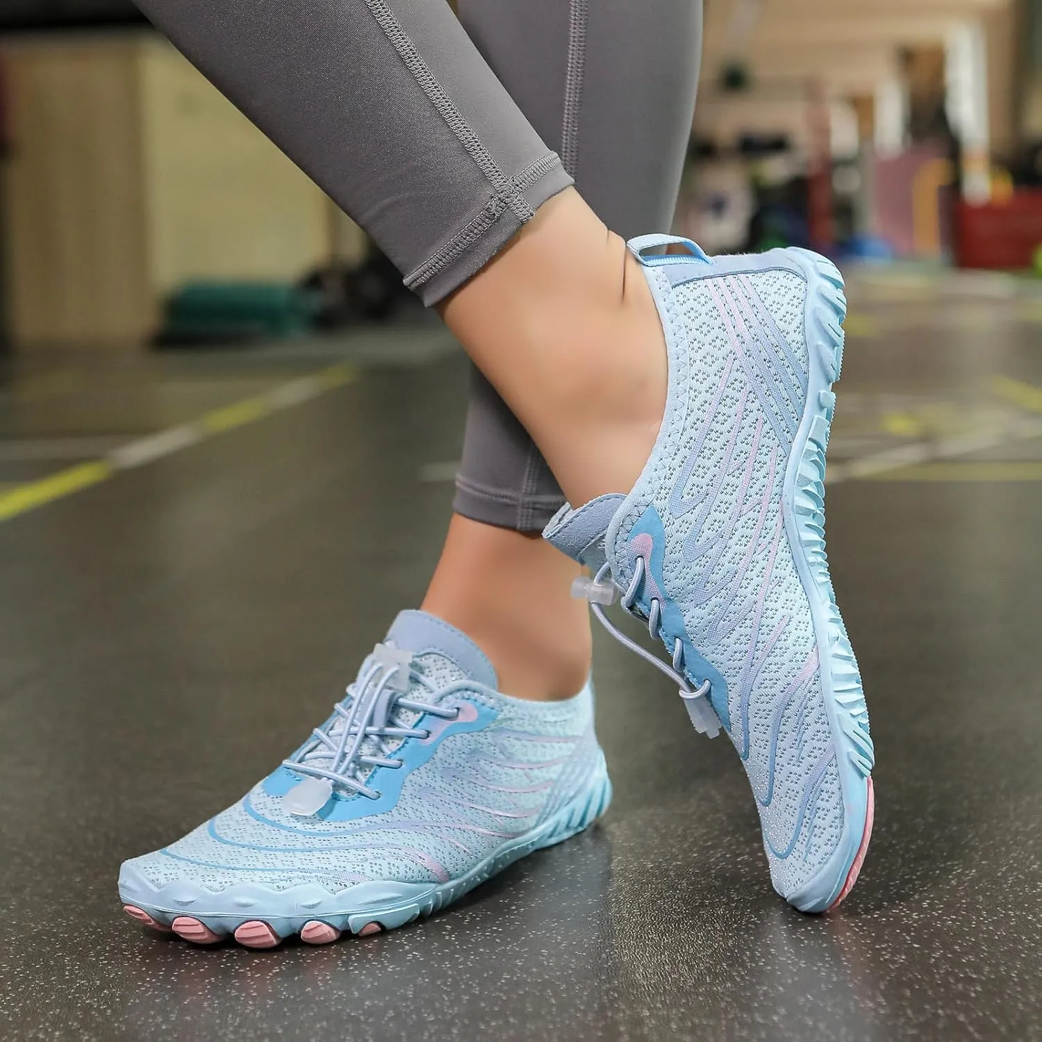 Hike Barefoot Shoes Women Men Pro Footwear Barefoot Shoes Womens Wide Toe Box Healthy & Non-Slip Athletic Hiking Walking Barefoot Shoes Unisex