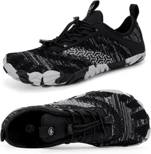 Hike Barefoot Shoes Women Men with Wide Toe Box Footwear Healthy Non-Slip Hike Beach Pool Aqua Swim Surf Hiking Running Athletic Water Shoe