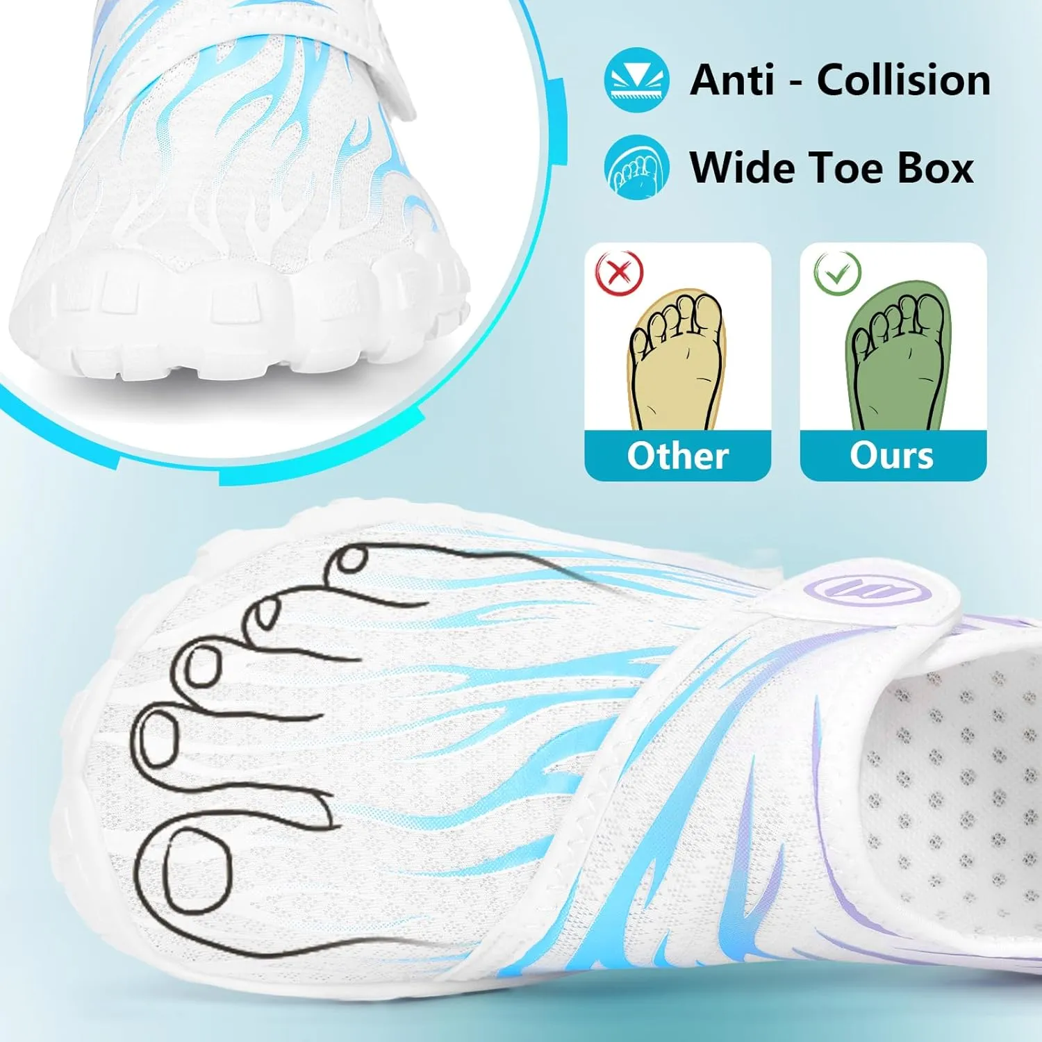 Hike Barefoot Shoes Women Men,Wide Toe Water Shoes 2025 New Breathable Grounded Footwear Non-Slip Fashion Hiking Shoe for Walking Swim Pool Beach Outdoor Water Sports