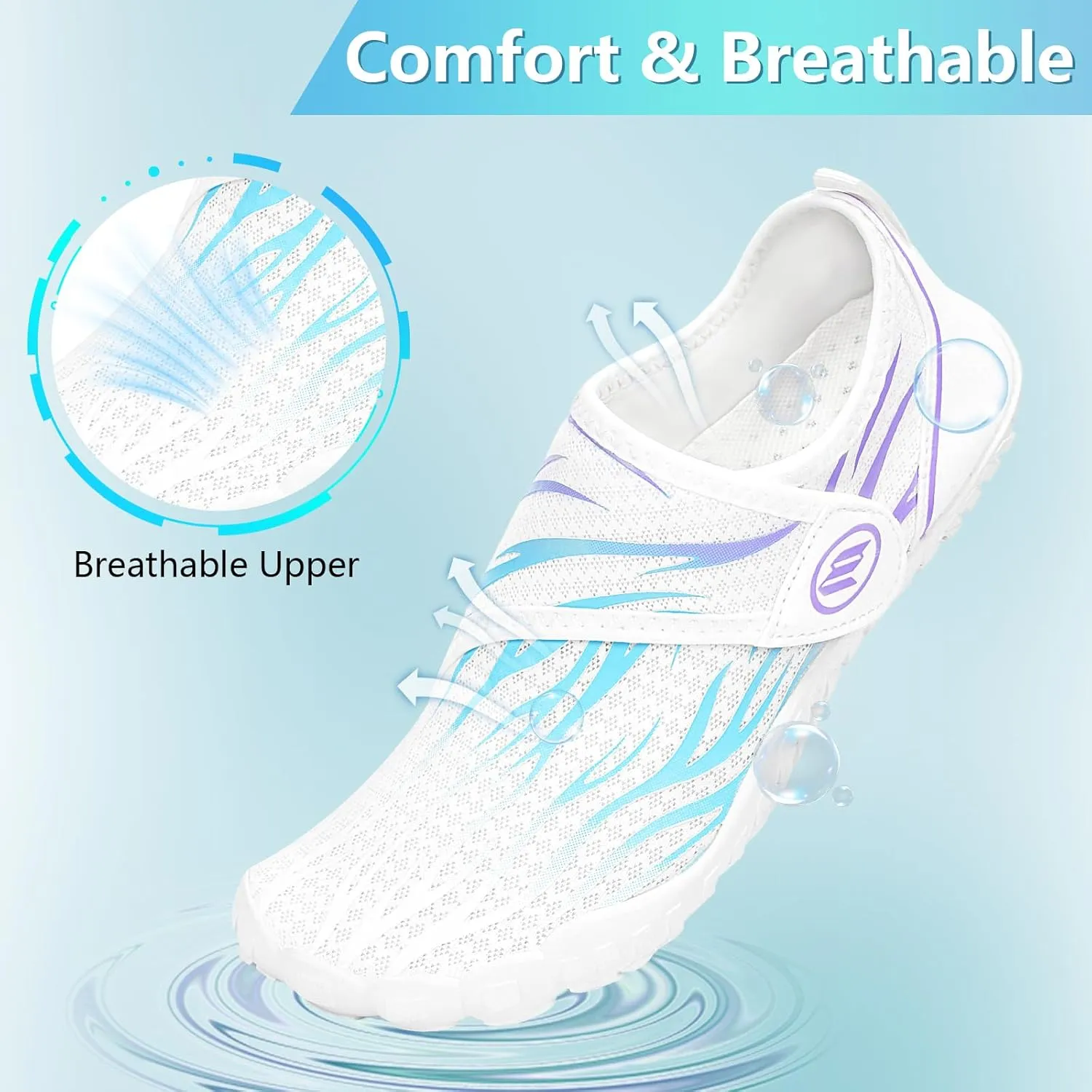 Hike Barefoot Shoes Women Men,Wide Toe Water Shoes 2025 New Breathable Grounded Footwear Non-Slip Fashion Hiking Shoe for Walking Swim Pool Beach Outdoor Water Sports