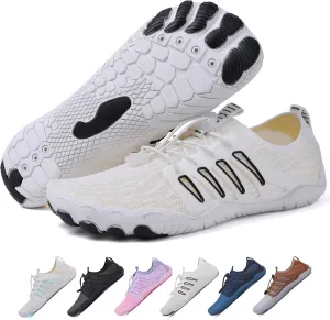 Hike Barefoot Shoes Womens Men,Unisex Barefoot Water Shoes Breathable, Anti-Slip Hiking Footwear for Athletic Wide Toe Shoe Footwear for Hiking, Walking, Running, Yoga, and Water Sports
