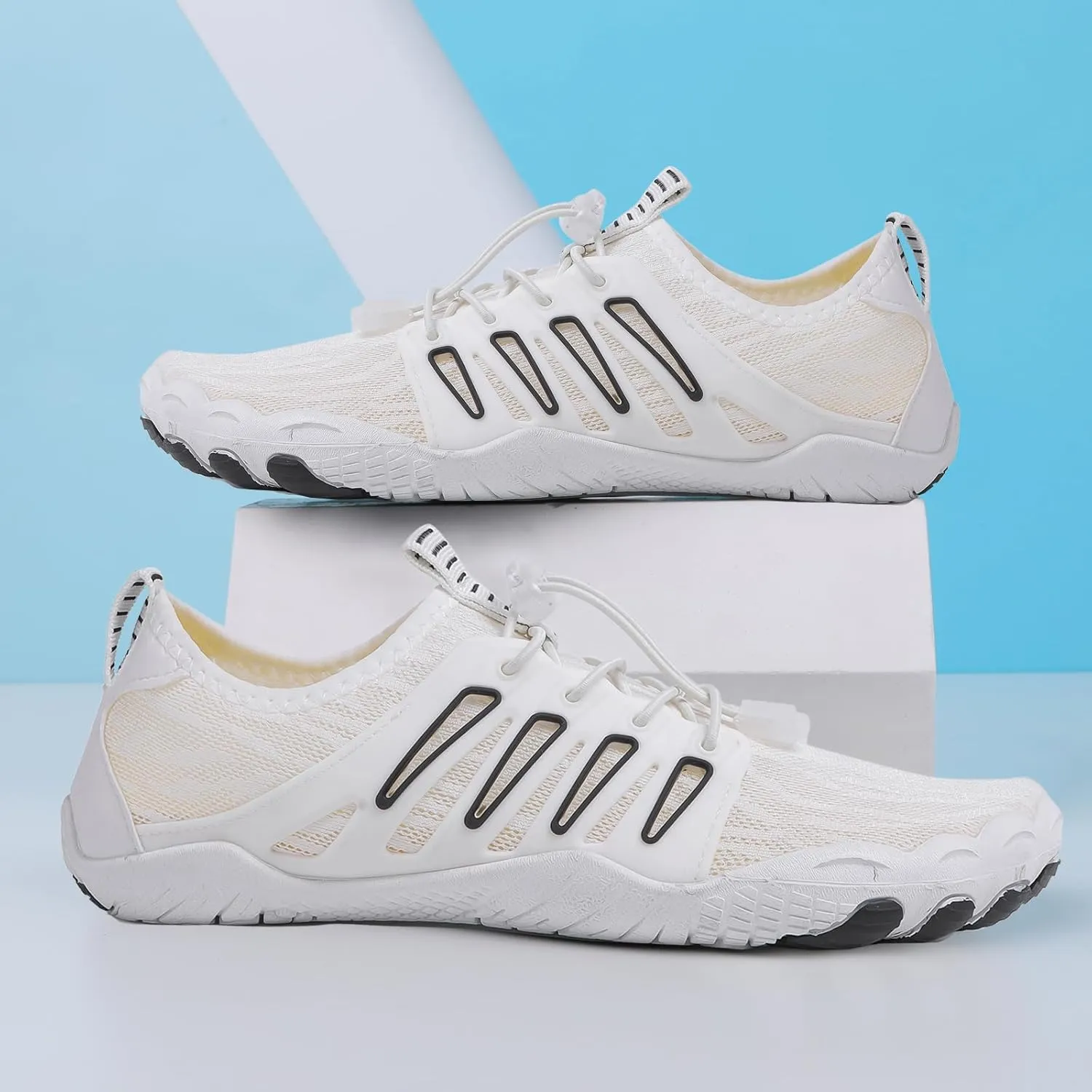Hike Barefoot Shoes Womens Men,Unisex Barefoot Water Shoes Breathable, Anti-Slip Hiking Footwear for Athletic Wide Toe Shoe Footwear for Hiking, Walking, Running, Yoga, and Water Sports