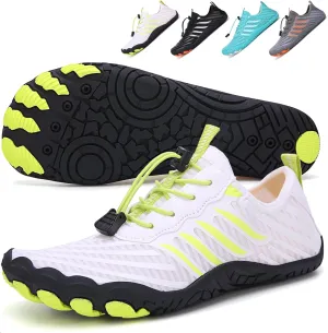 Hike Barefoot Shoes Womens Men,Unisex Barefoot Water Shoes Breathable, Anti-Slip Hiking Footwear for Athletic Wide Toe Shoe Footwear for Hiking, Walking, Running, Yoga, and Water Sports