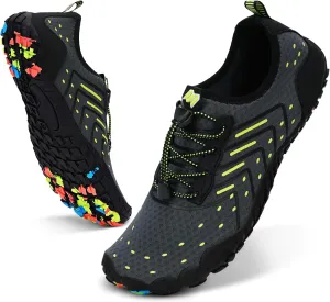 Hike Barefoot Water Shoes Women Men Footwear Wide Toe Quick-Dry Pro Barefoot Swim Beach Breathable Grounding Shoes Non-Slip Aqua Socks Shoe for Pool Walking Kayaking Hiking Surfing