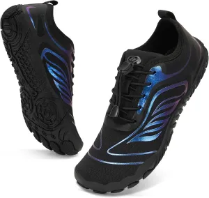 Hike Barefoot Water Shoes Women Men Footwear Wide Toe Quick-Dry Pro Barefoot Swim Beach Breathable Grounding Shoes Non-Slip Aqua Socks Shoe for Pool Walking Kayaking Hiking Surfing