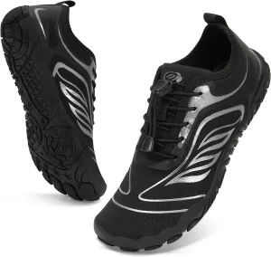 Hike Barefoot Water Shoes Women Men Footwear Wide Toe Quick-Dry Pro Barefoot Swim Beach Breathable Grounding Shoes Non-Slip Aqua Socks Shoe for Pool Walking Kayaking Hiking Surfing