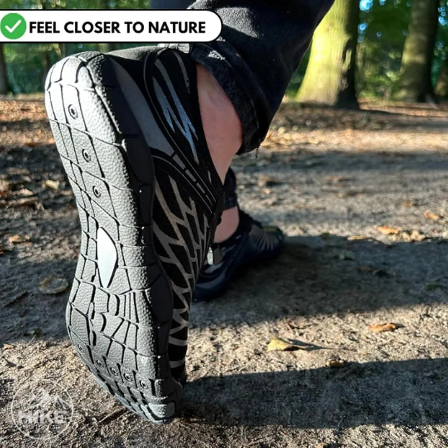 Hiking Footwear Barefoot Womens Mens, Hike Pro Barefoot Shoes, Wide Toe Box Healthy & Non-Slip Barefoot Outdoor Hiking Shoes Unisex