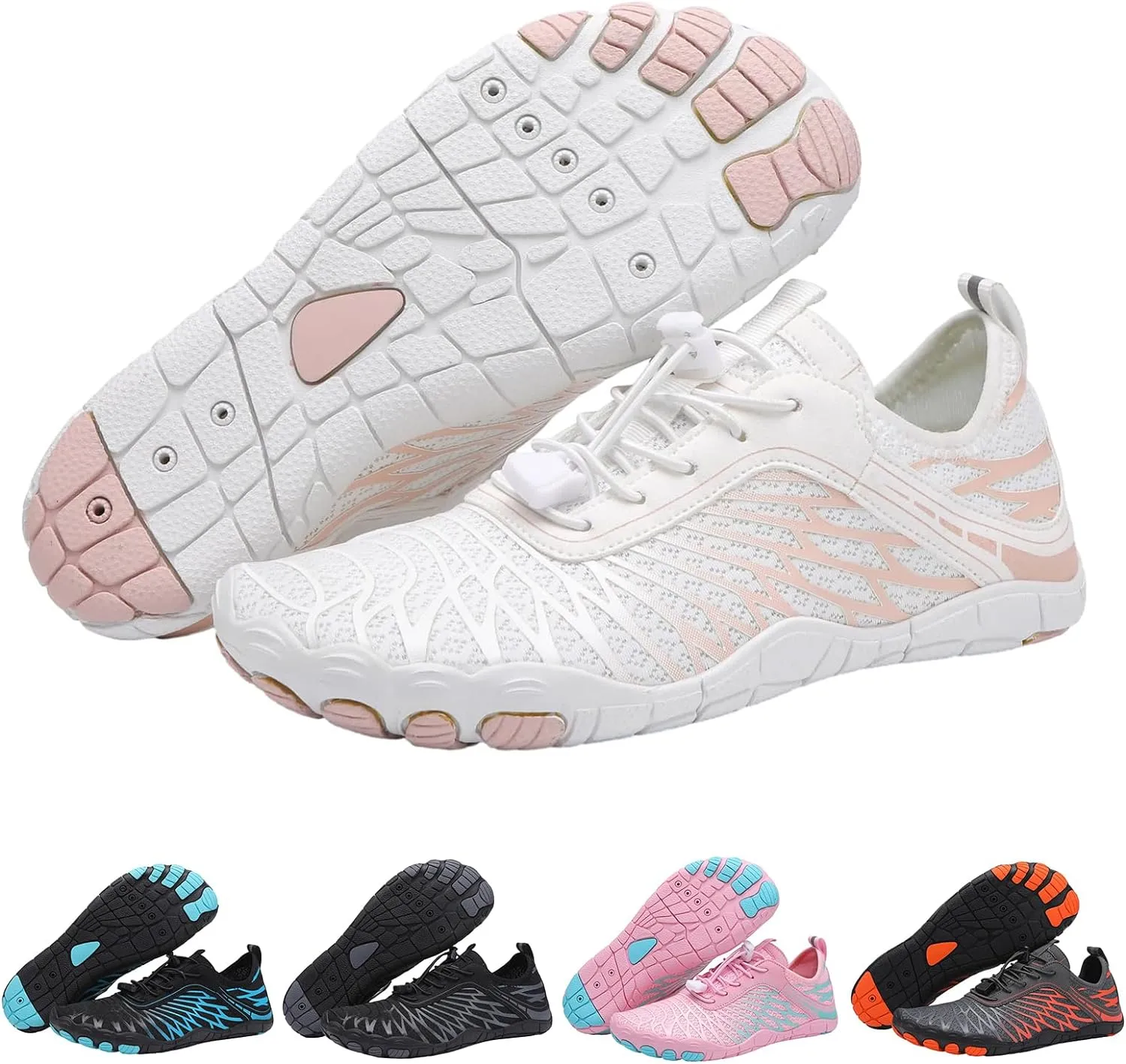 Hiking Footwear Barefoot Womens Mens, Hike Pro Barefoot Shoes, Wide Toe Box Healthy & Non-Slip Barefoot Outdoor Hiking Shoes Unisex