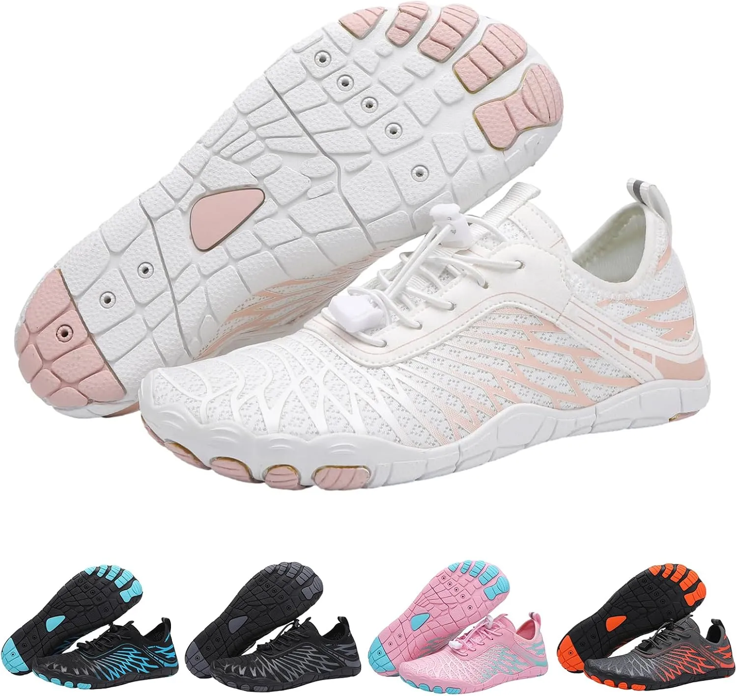 Hiking Footwear Barefoot Womens Mens, Hike Pro Barefoot Shoes, Wide Toe Box Healthy & Non-Slip Barefoot Outdoor Hiking Shoes Unisex