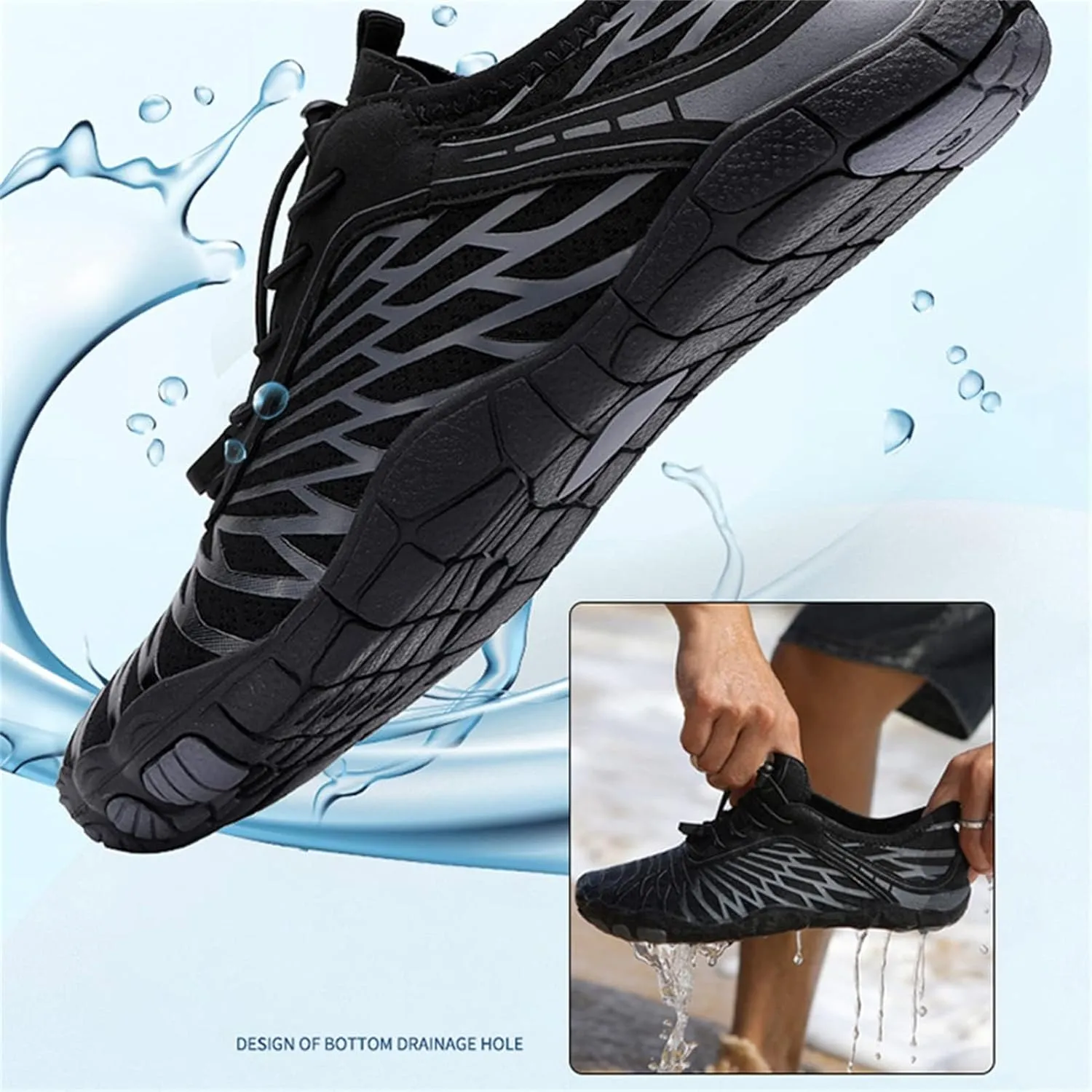 Hiking Footwear Barefoot Womens Mens, Hike Pro Barefoot Shoes, Wide Toe Box Healthy & Non-Slip Barefoot Outdoor Hiking Shoes Unisex