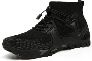 Hiking Shoes Mens Womens Outdoor Athletic Sports Shoes Walking Shoes Trail Running Shoes Trekking Climbing Stylish Slip Resistant Fitness Walking Jogging Sock Sneakers Travel Lightweight Barefoot
