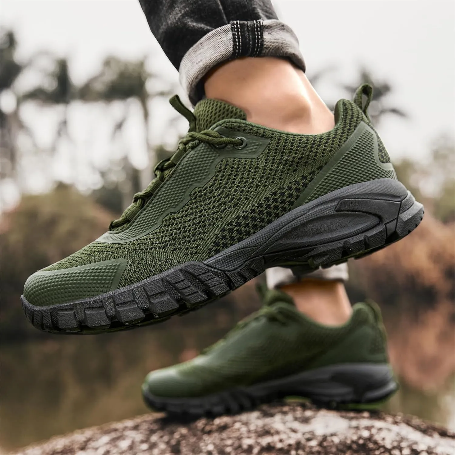 Hiking Shoes Women Waterproof Lightweight for Trail Trekking Camping Outdoor