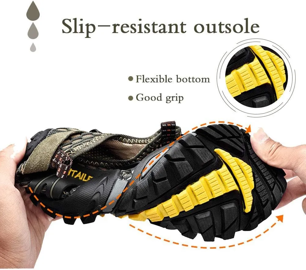 Hiking Water Shoes for Men Women Quick Dry Barefoot Aqua Swim River Shoes for Pool Beach Fishing Water Hiking Sandals