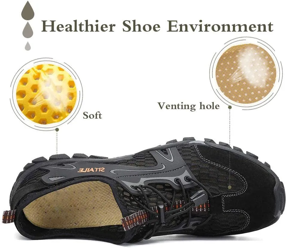Hiking Water Shoes for Men Women Quick Dry Barefoot Aqua Swim River Shoes for Pool Beach Fishing Water Hiking Sandals