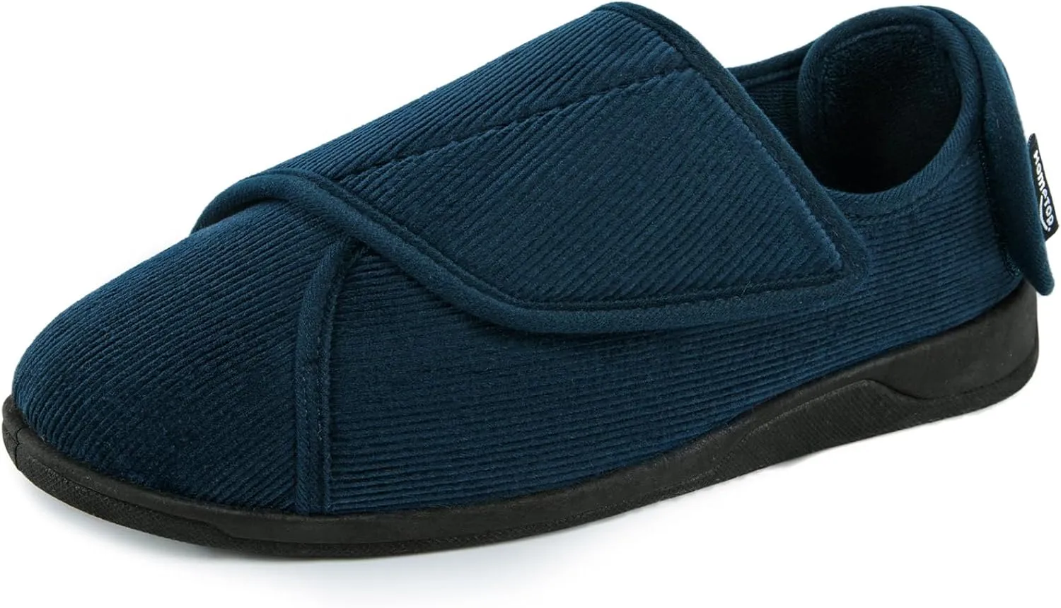 HomeTop Corduroy Slippers: Comfy Memory Foam for Diabetic Swollen Feet