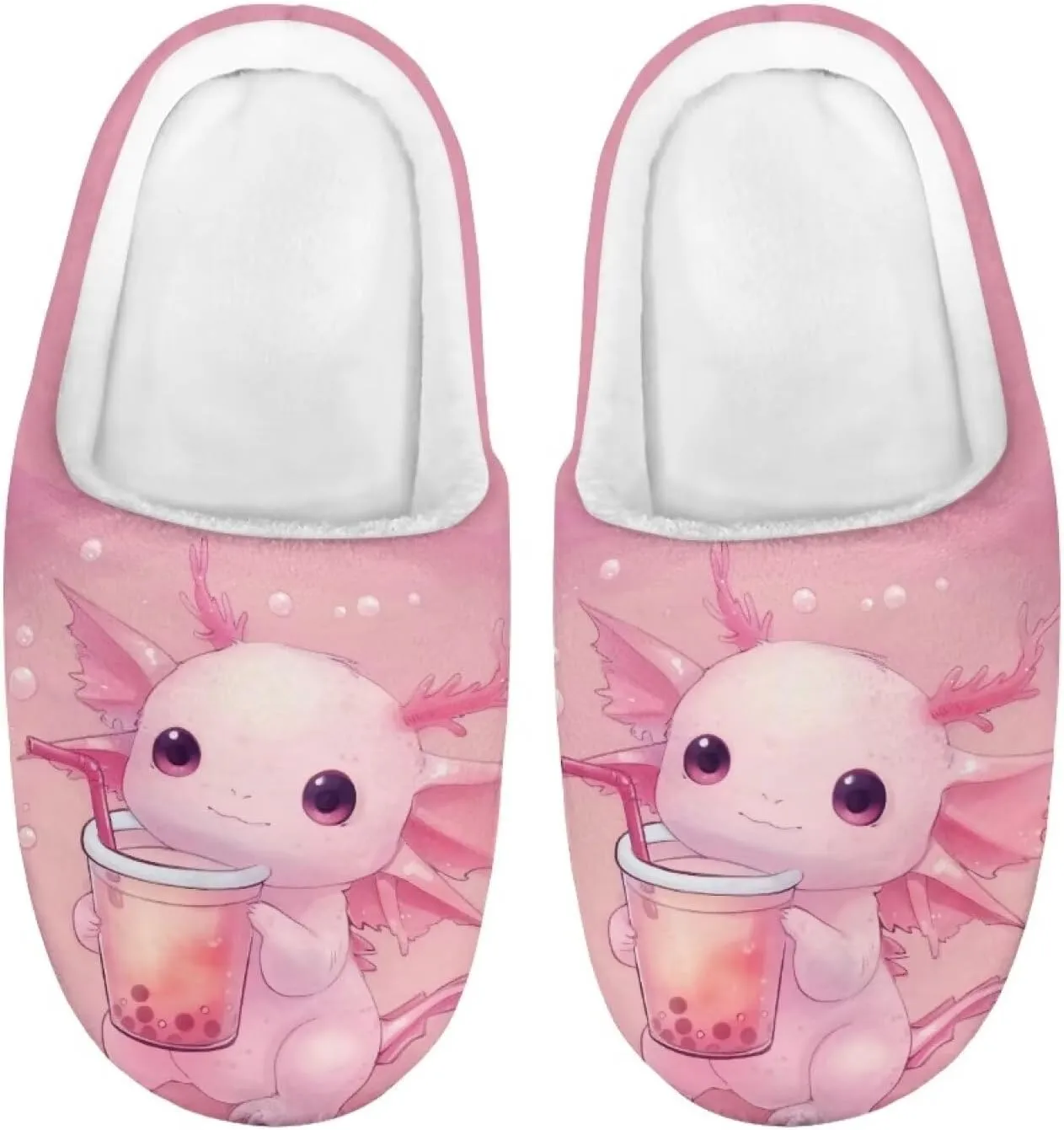 House Slippers for Girls Soft Size 9-15 Black