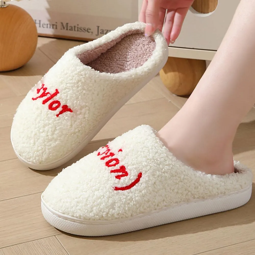 House Slippers for Women & Men - Warm, Plush, Cute Indoor/Outdoor Comfortable Soft Fuzzy Slippers