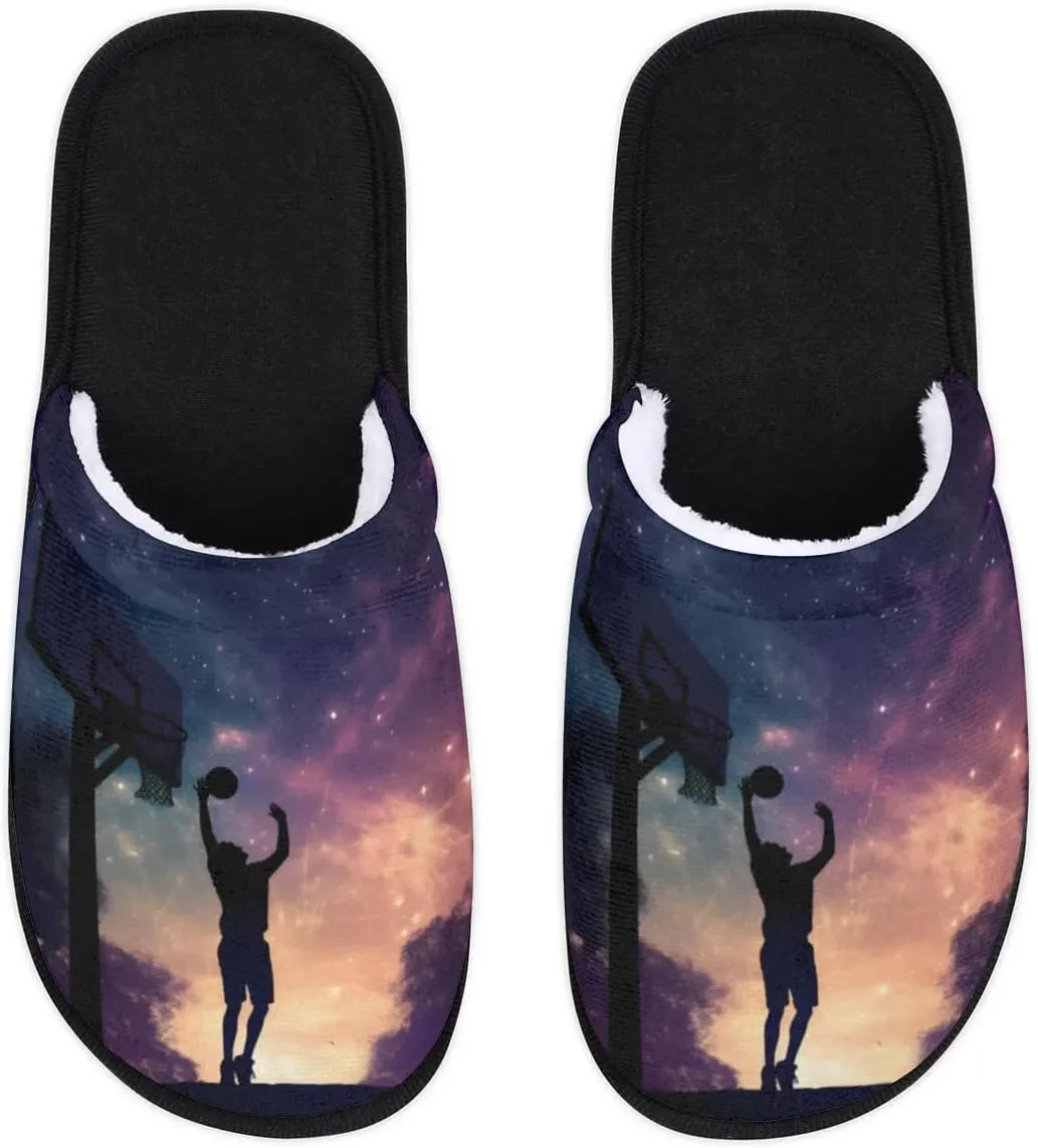 House Slippers for Women Men Soft Cozy Non Slip Lightweight Winter House Shoes for Indoor Outdoor