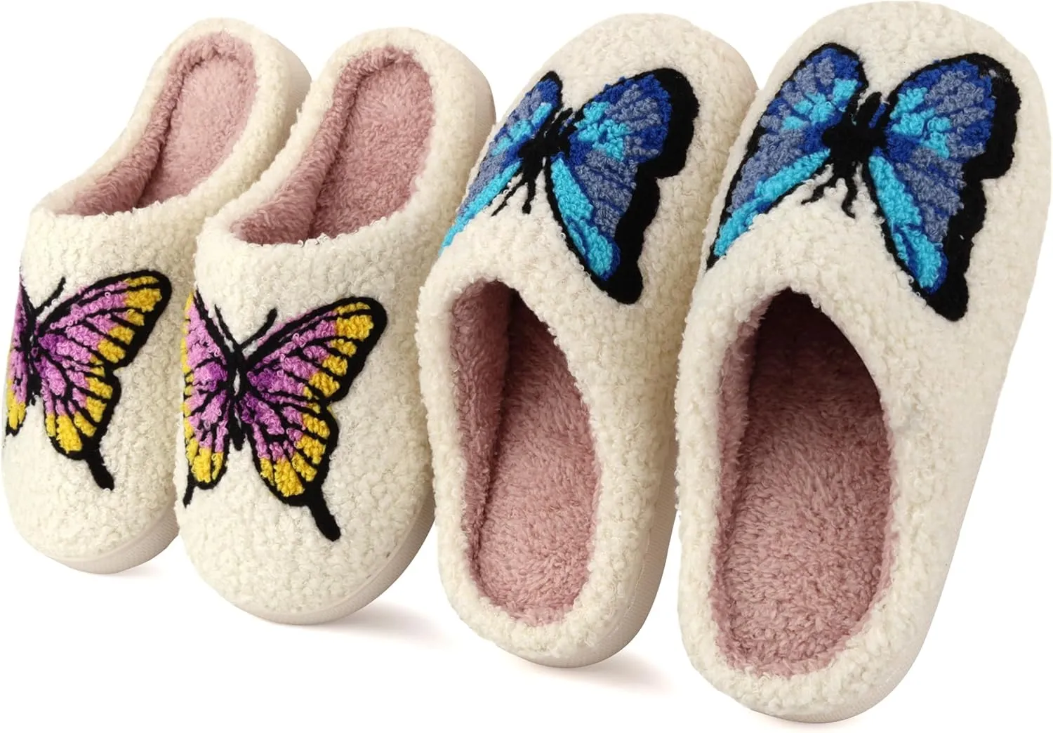 House Slippers for Women Men Soft Cozy Warm Slippers Plush Warm Home Shoes