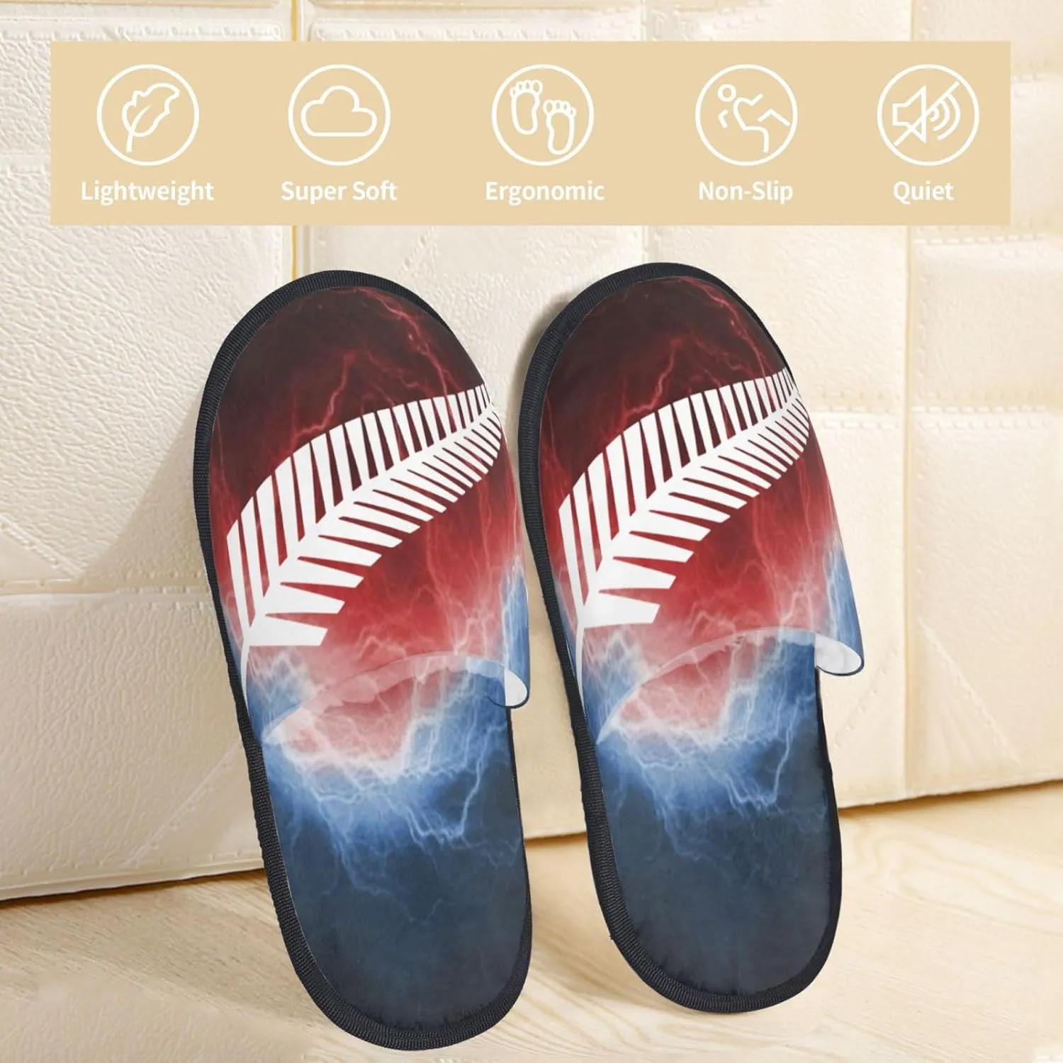 House Slippers Soft Cozy Winter For Men Women Plush Indoor Bedroom