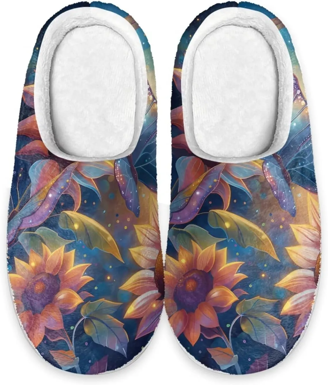 House Slippers Women Indoor Anti-Slip Size 2-12 White