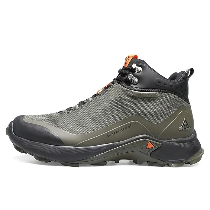 HUMTTO MEN HIKING SHOES 220922 A1-OLIVE GREEN UK 6.5