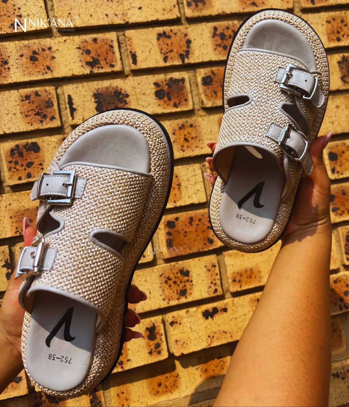 iLVi069-Sandals: Biege