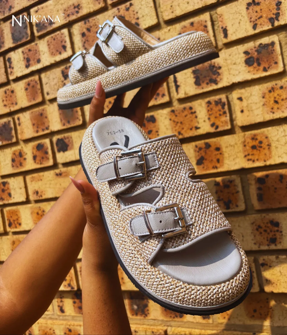 iLVi069-Sandals: Biege