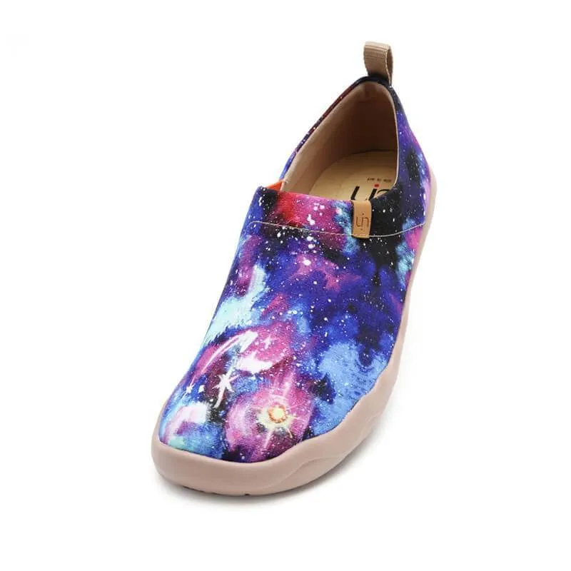 Interstellar Men Abstract Art Shoes