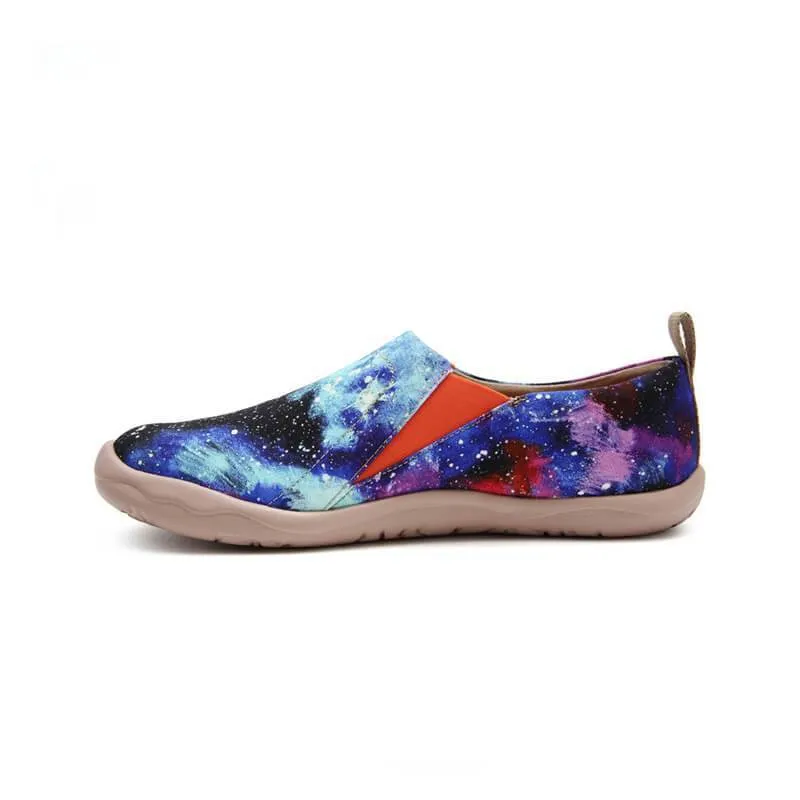 Interstellar Men Abstract Art Shoes