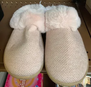 Isotoner Ladies Memory Foam Hoodback Comfort Slippers-Size XL 9.5-10