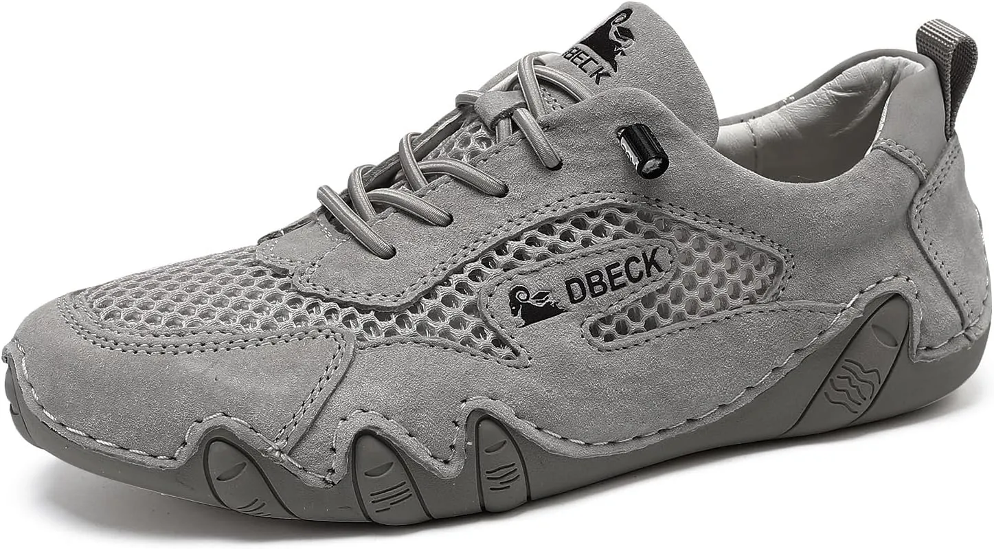 JishinGal Women Outdoor Mesh Trail Shoes for Hiking & Walking Women's Summer Sports Shoes Breathable Mesh Non-Slip Lightweight Casual Sneakers