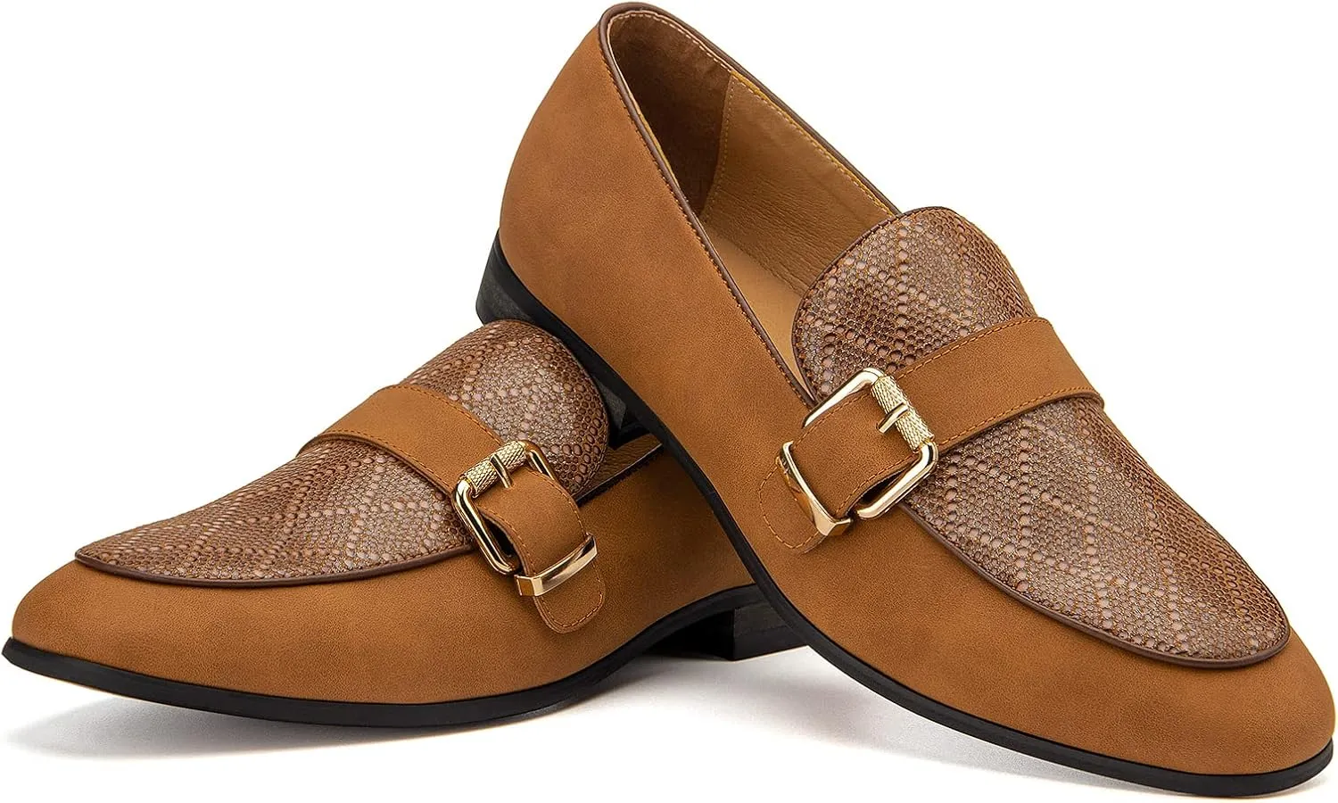 JITAI Mens Loafers Shoes Slip On Driving Shoes Casual Dress Loafer Business Fashion Shoes