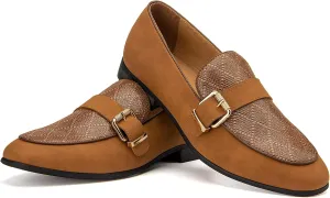 JITAI Mens Loafers Shoes Slip On Driving Shoes Casual Dress Loafer Business Fashion Shoes