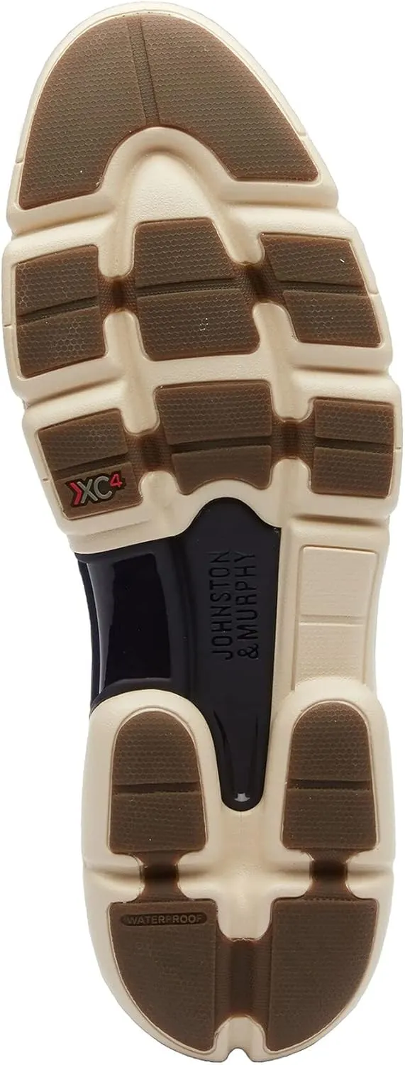 Johnston & Murphy Men's XC4 H1-Luxe Hybrid Golf Shoes | Waterproof Leather | Lightweight | Memory-Foam Cushioning