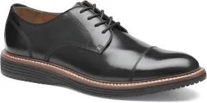 Johnston & Murphy Upton Cap Toe Men’s Shoe – Business Casual Mens Dress Shoes, Comfortable Leather Shoes for Men