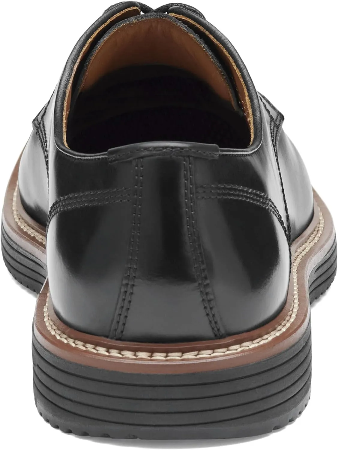 Johnston & Murphy Upton Cap Toe Men’s Shoe – Business Casual Mens Dress Shoes, Comfortable Leather Shoes for Men