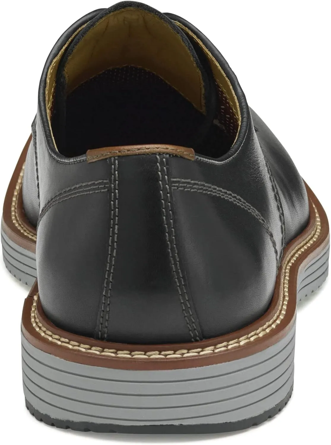 Johnston & Murphy Upton Plain Toe Men’s Shoe, Business Casual Men’s Dress Shoes, Comfortable Leather Shoes for Men