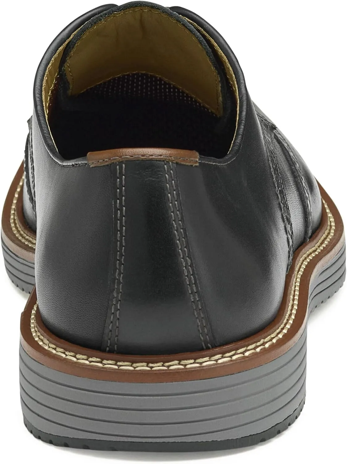 Johnston & Murphy Upton Wingtip Shoes, Business Casual Men’s Dress Shoes, Comfortable Leather Shoes for Men