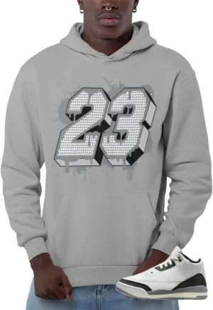 Jordan 3 Retro Cement Grey Men's Hoodie To Match Sneakers