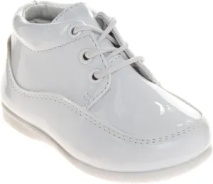 Josmo Baby Boy Girl First Walking Shoes Classic Boots Soft Leather Formal Crib Shoes Size Infant - Toddler