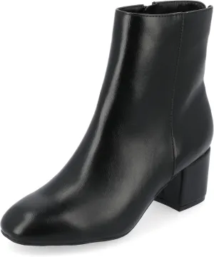 Journee Collection Womens ADRIA Faux Leather Ankle Boots