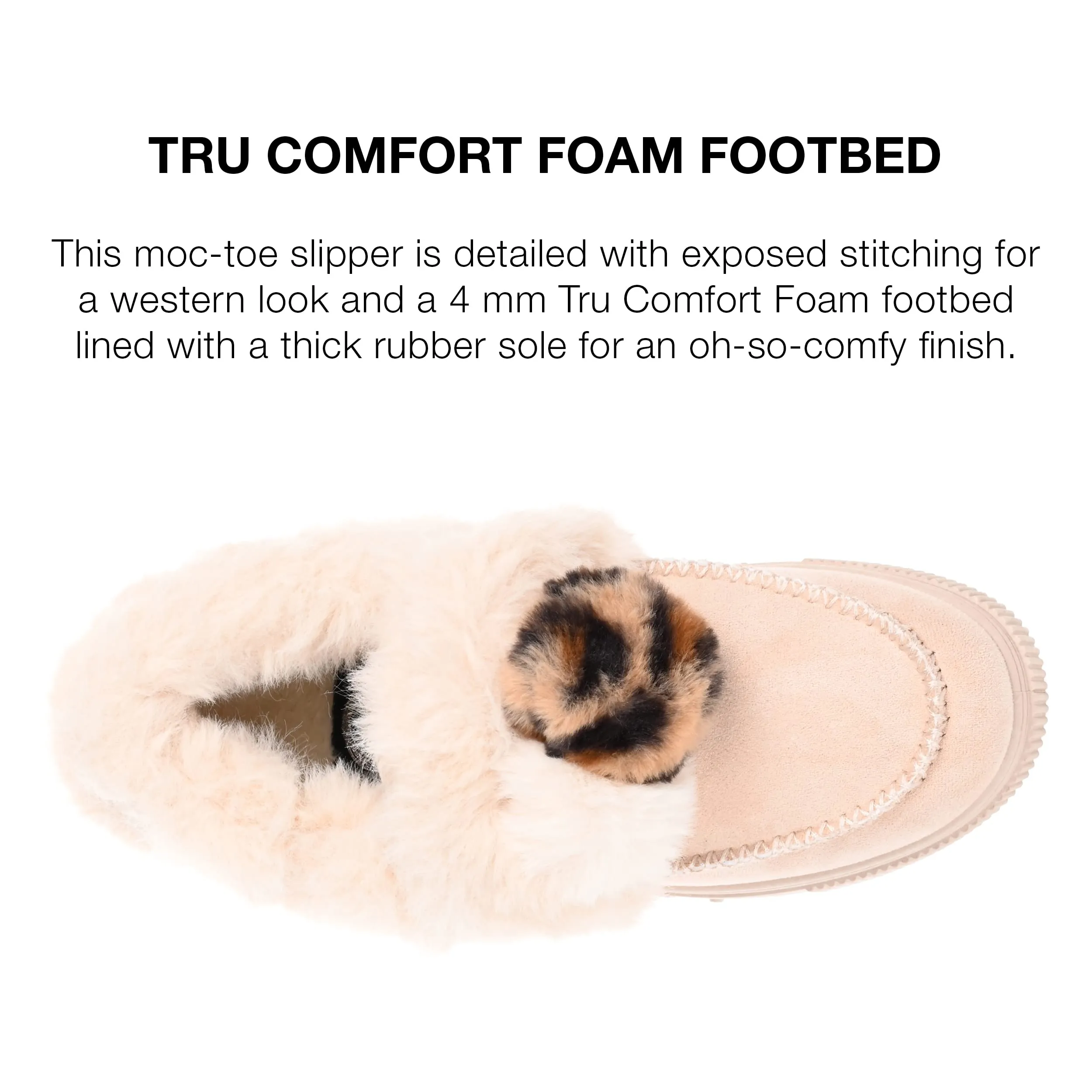 Journee Womens Sunset Tru Comfort Foam Slip On Shoe Style Round Toe Slippers Beige