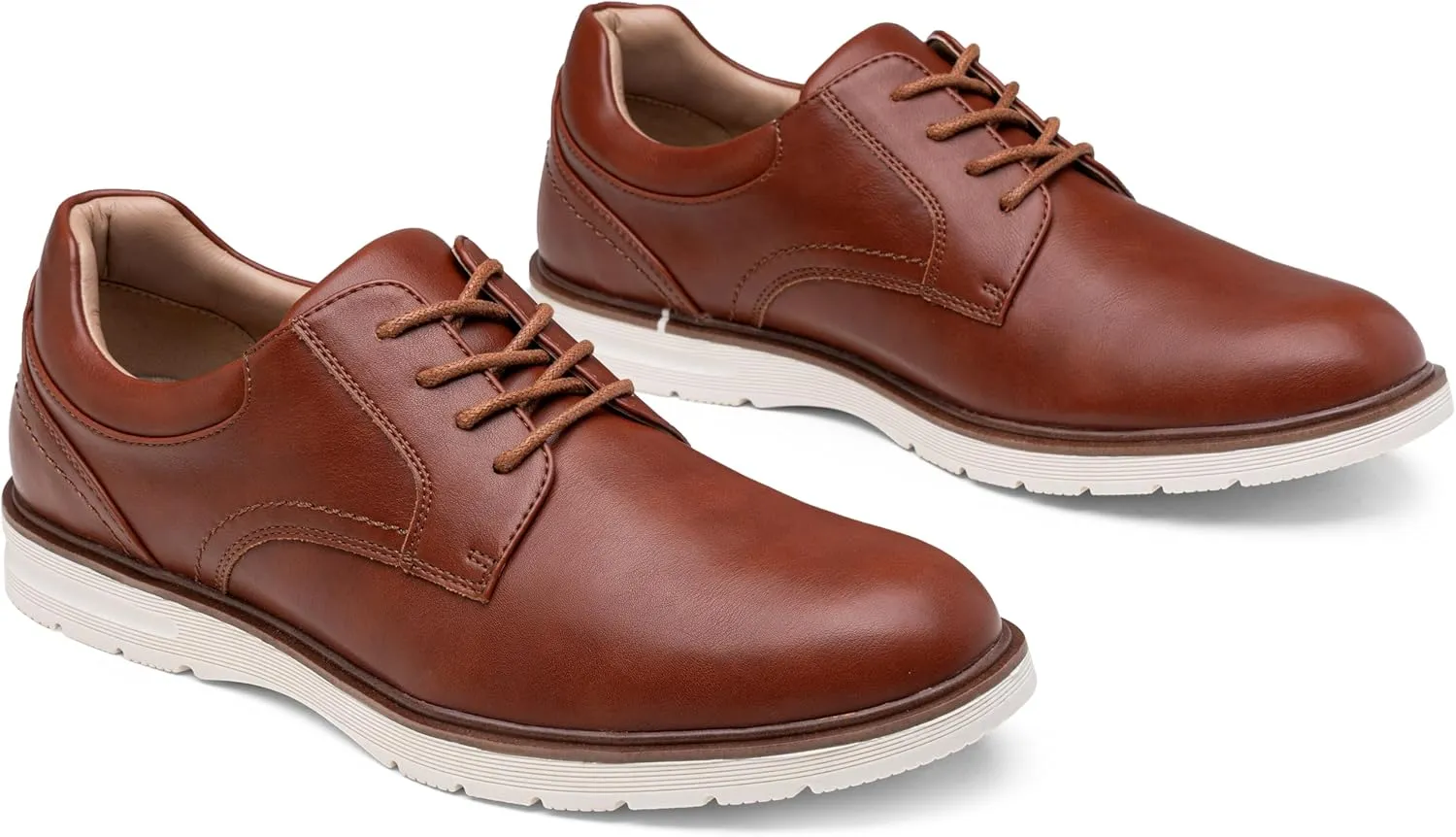 Jousen Mens Dress Shoes Casual Oxfords Lace Up Business Formal Dress Sneakers for Men