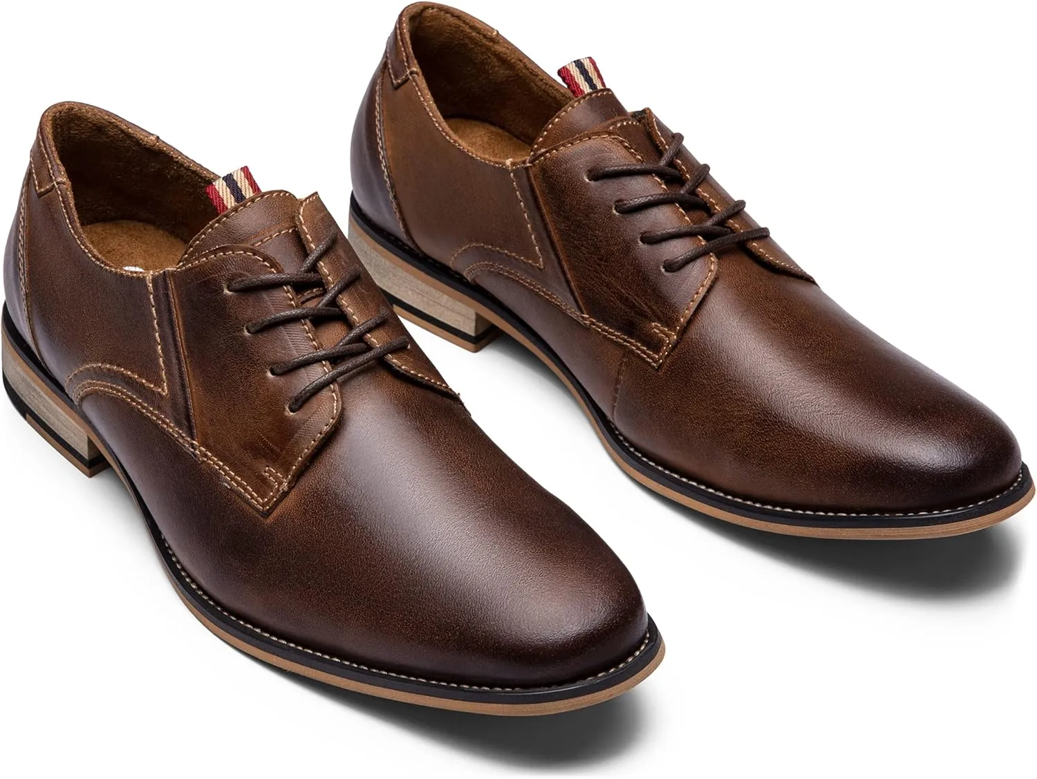 Jousen Men's Dress Shoes Formal Leather Oxford Shoes Classical Business Derby Shoes