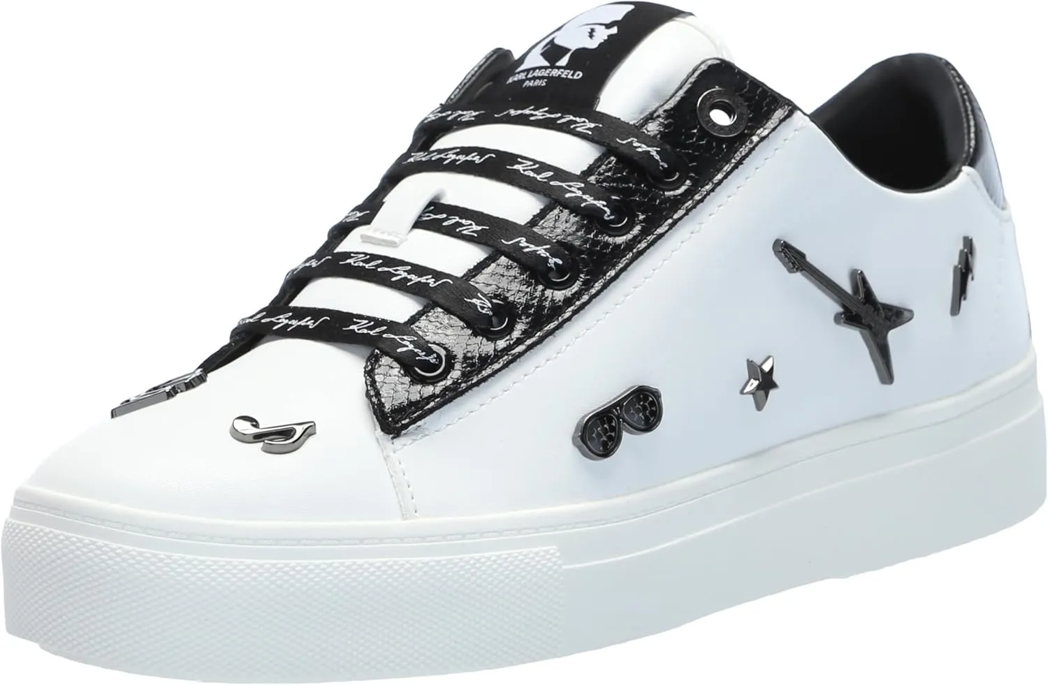 Karl Lagerfeld Paris Women's Cate Shoes – Sneakers Iconic Klp Pins