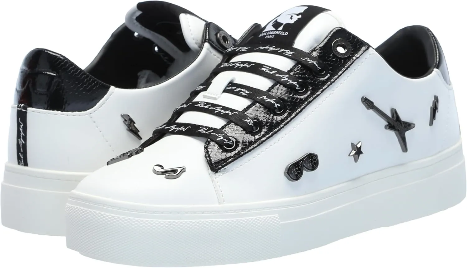 Karl Lagerfeld Paris Women's Cate Shoes – Sneakers Iconic Klp Pins