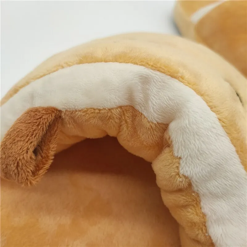 Kawaii Bubble Tea Plushie Slippers